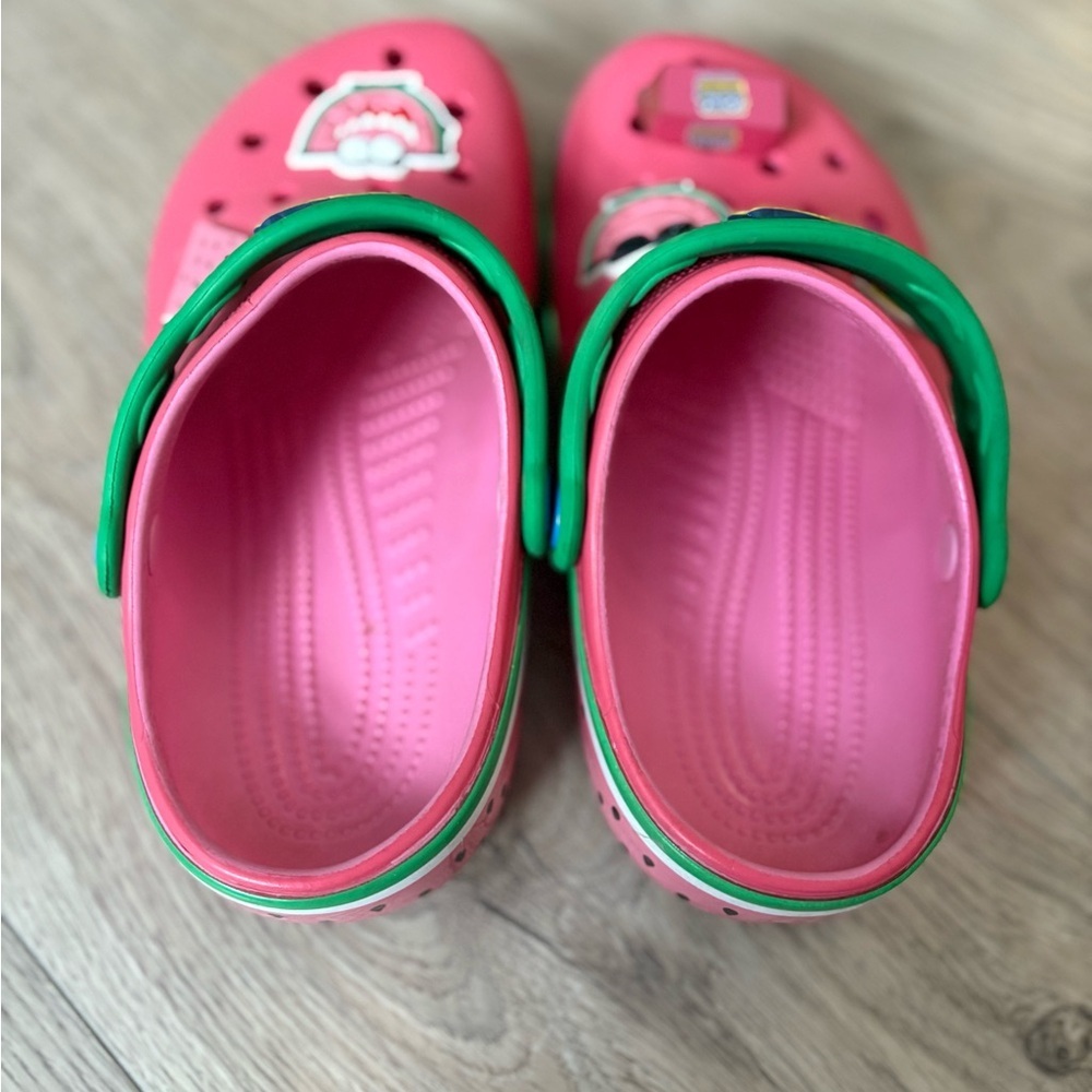 Crocs Kids J1-Limited Edition Jolly Rancher Watermelon - Picture 9 of 10